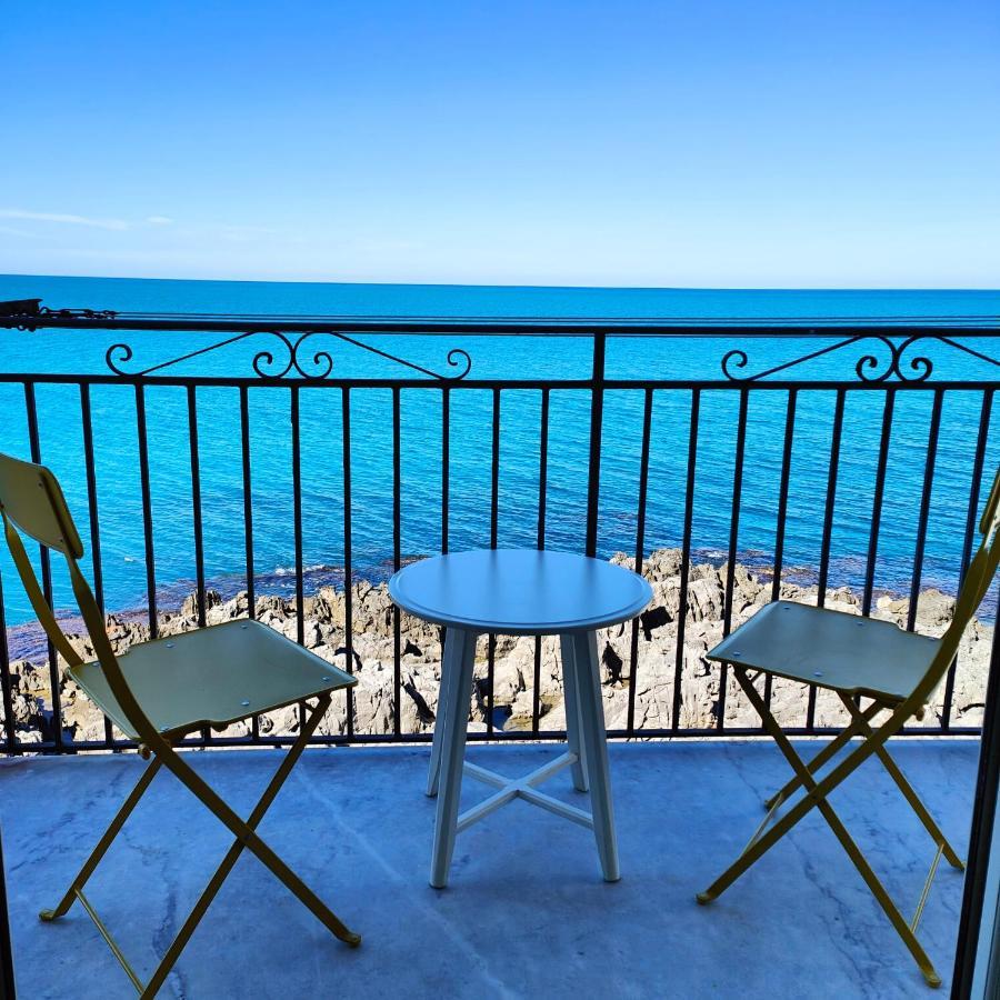 Coastal Seaview Suite & Central Balcony Street View Studio Cefalù Zewnętrze zdjęcie