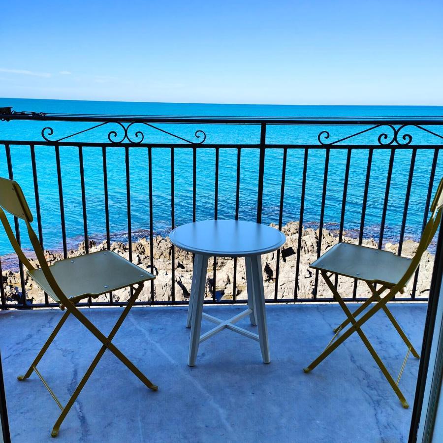 Coastal Seaview Suite & Central Balcony Street View Studio Cefalù Zewnętrze zdjęcie